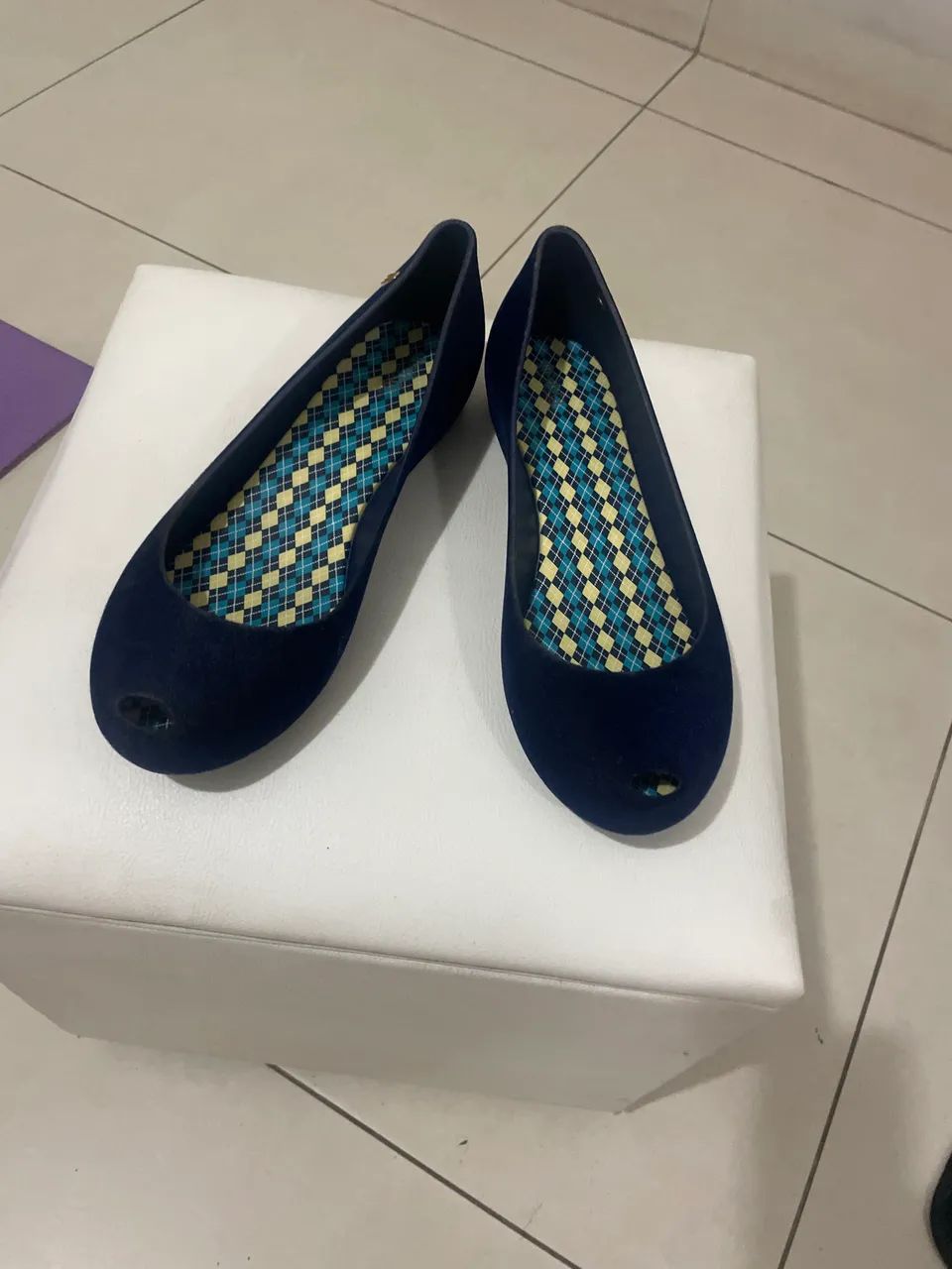 Melissa Ultragirl VI - Azul Flocado N37