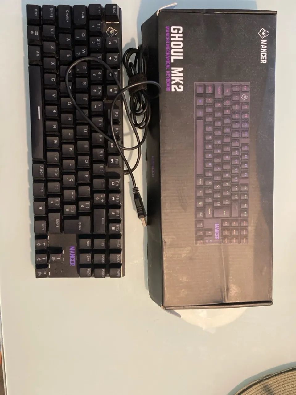 Teclado Mecânico Gamer Mancer Ghoul MK2