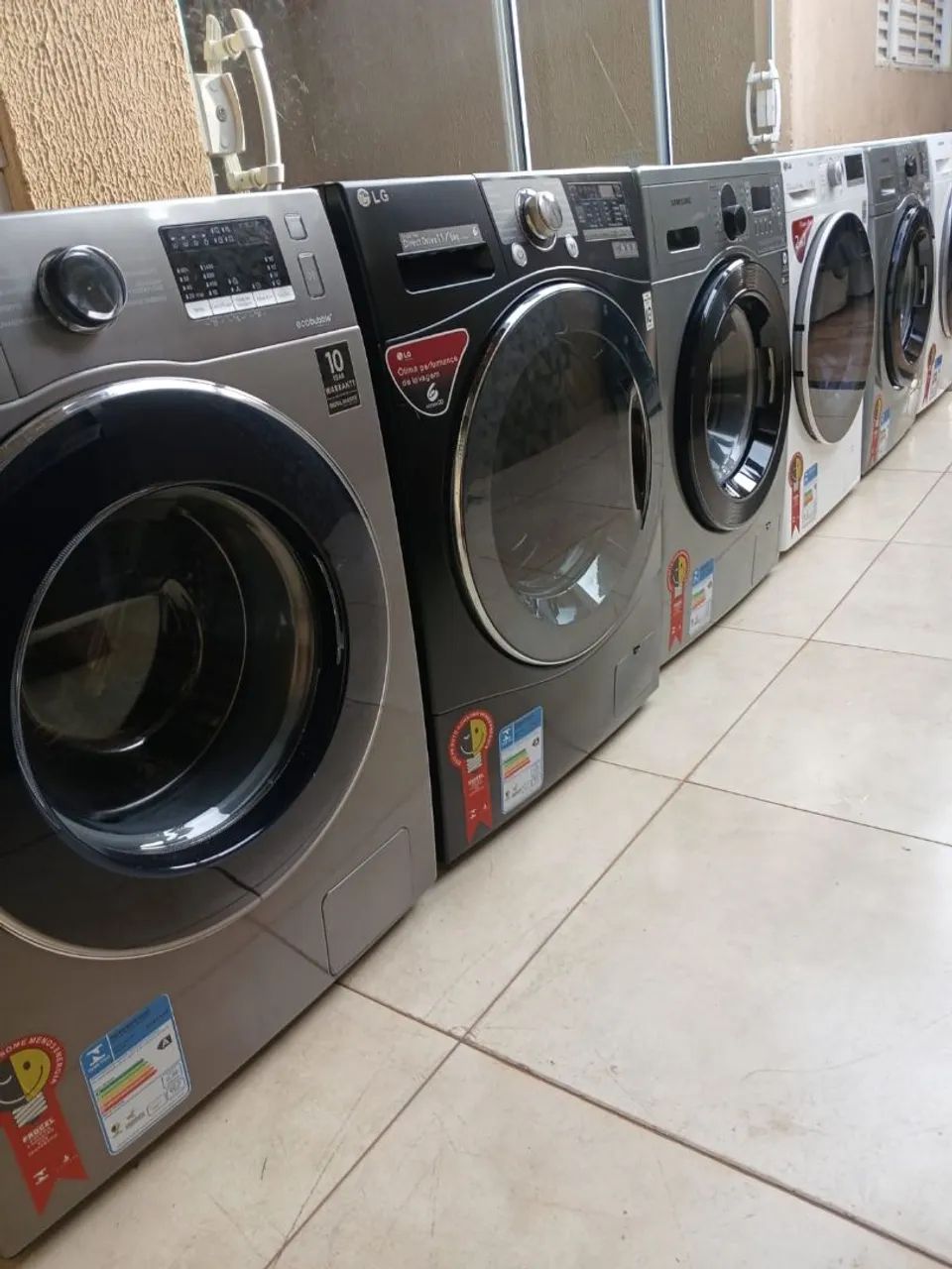 Lava e seca Samsung e LG 