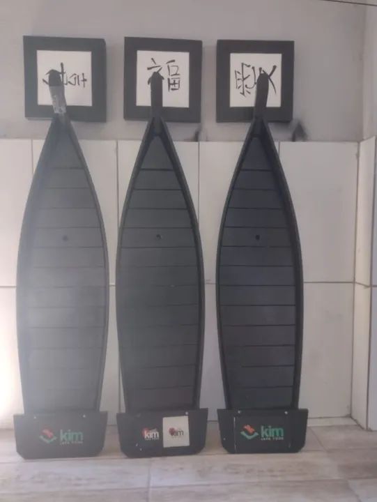 Vendo 3 barcos para restaurante japonês 