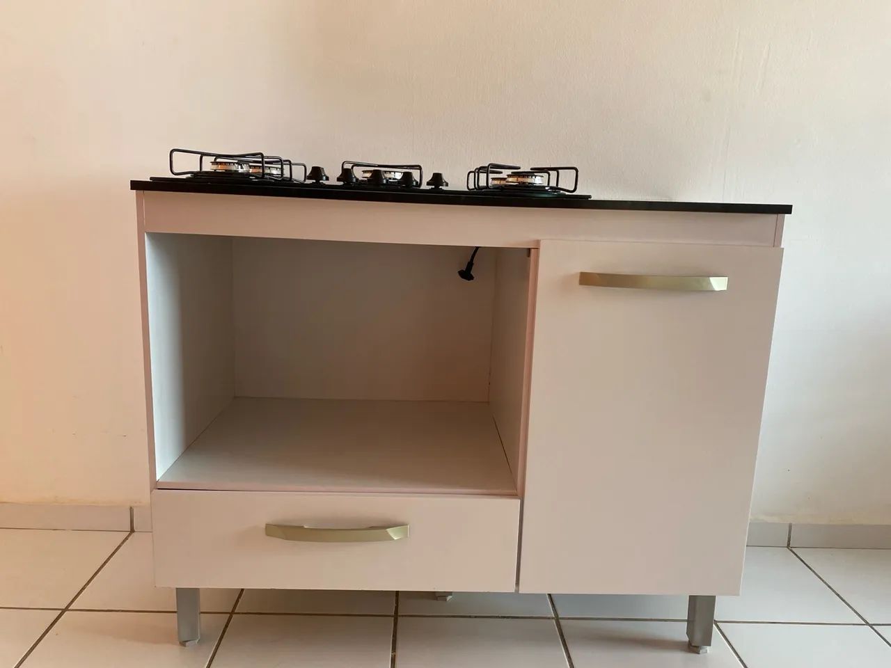 Cooktop 5 bocas com balcão