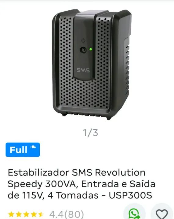 Estabilizador SMS para proteção de seus equipamentos - Foto 2