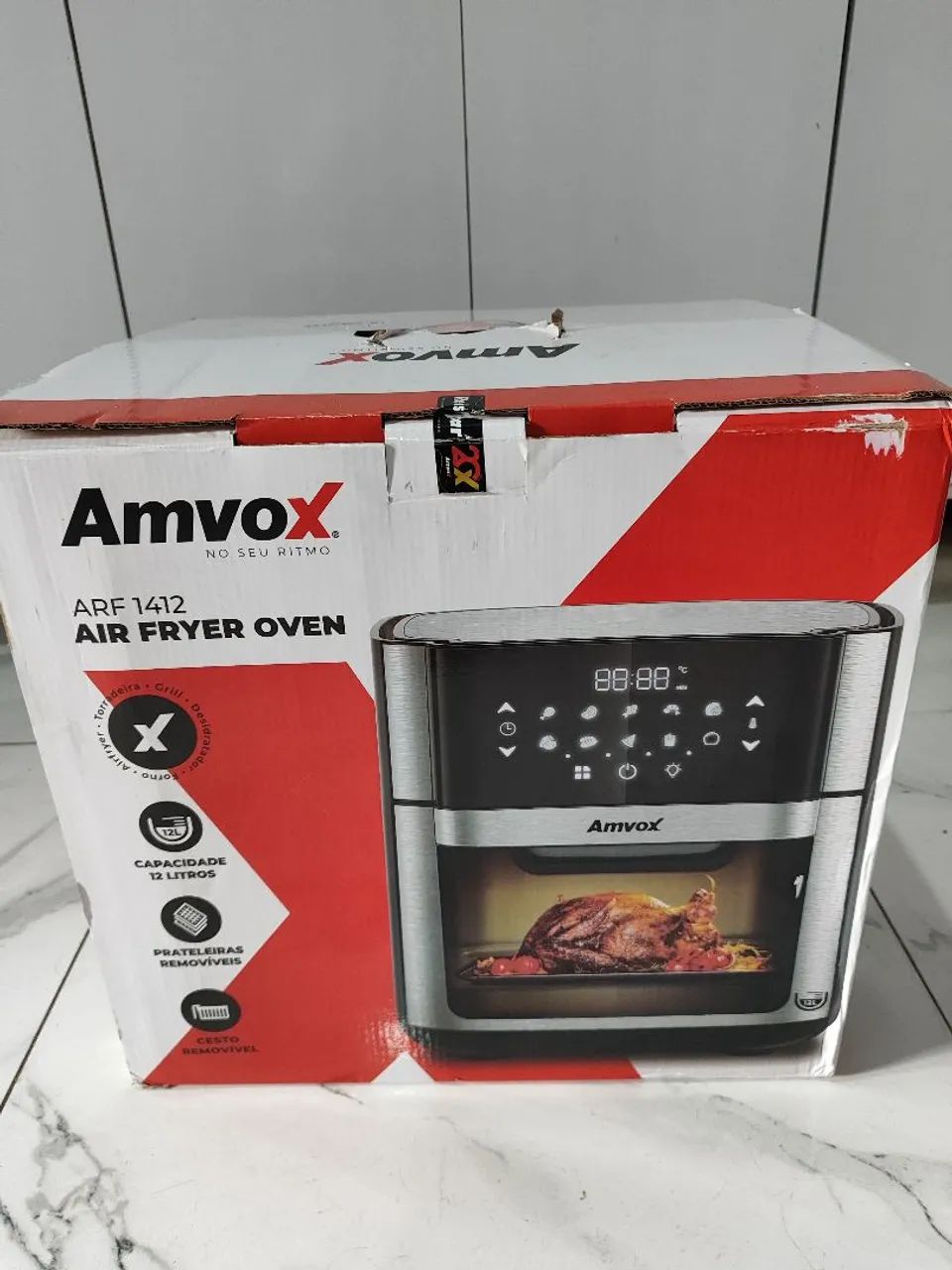 Air Fryer Oven Amvox 12 Litros NA CAIXA