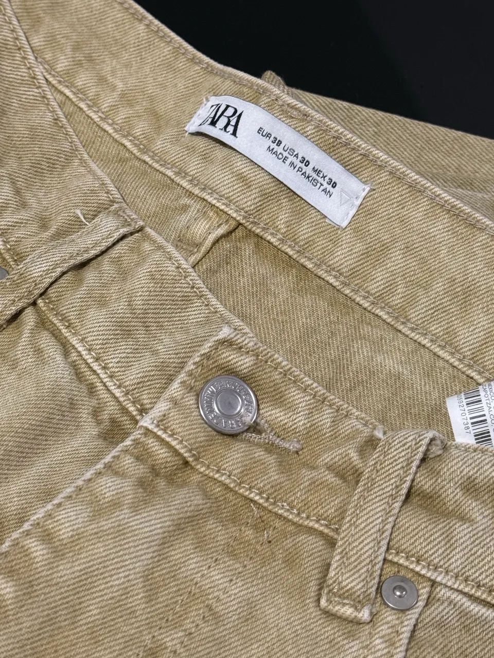 BERMUDA JEANS ZARA 