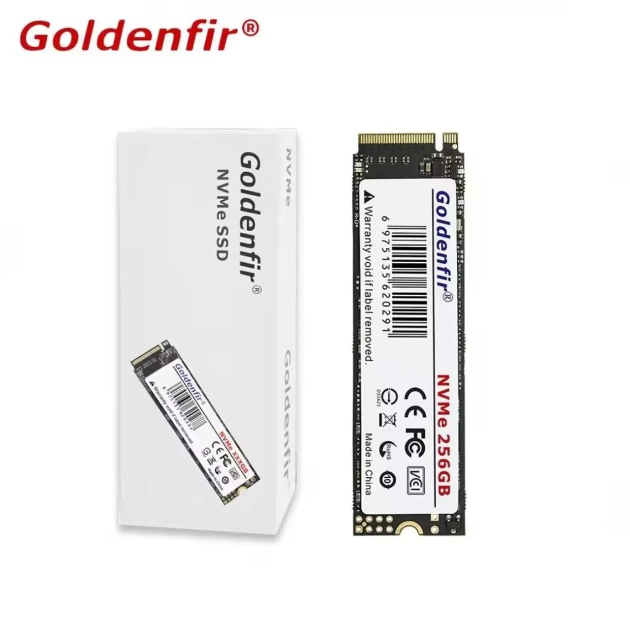 SSD NVME Goldenfir 256gb
