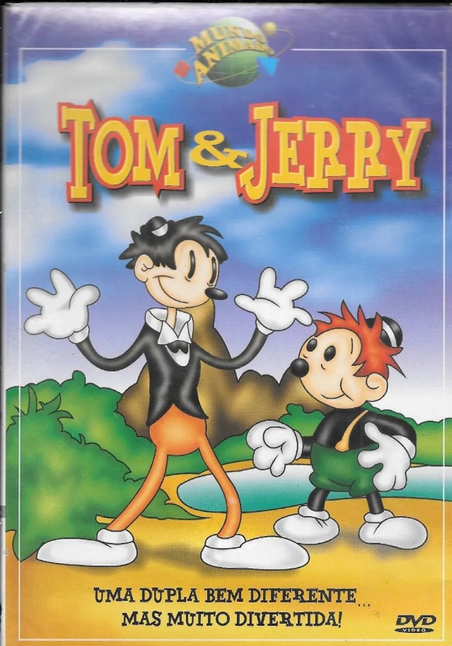 DVD: Tom & Jerry (dublado/legendado) Dolby Digital 2.0 (51 min.) infantil (região 0/livre)