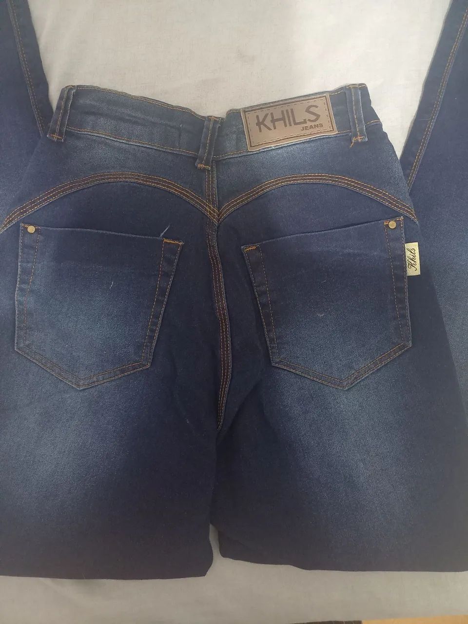 Calça Jeans Skinny Azul - Tamanho 36 - Foto 2