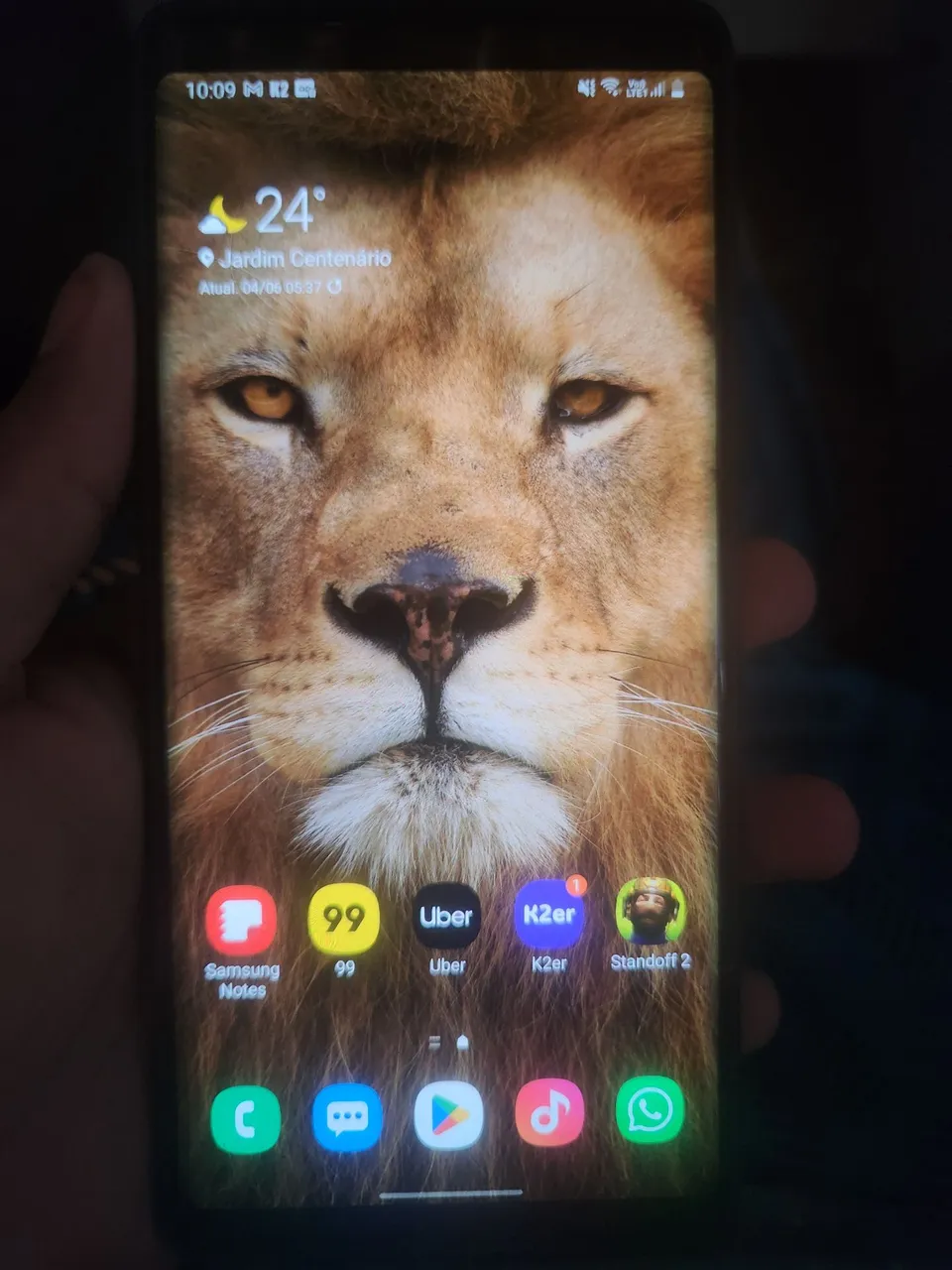 Samsung galaxy note 9 V/T