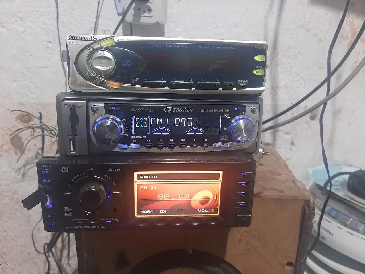Rádio de carro 3 unidades e vendo separado tbm - Foto 4