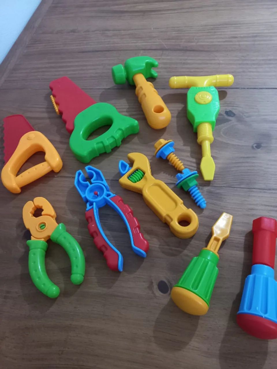 Kit Ferramentas Completo Infantil com 11 peças.