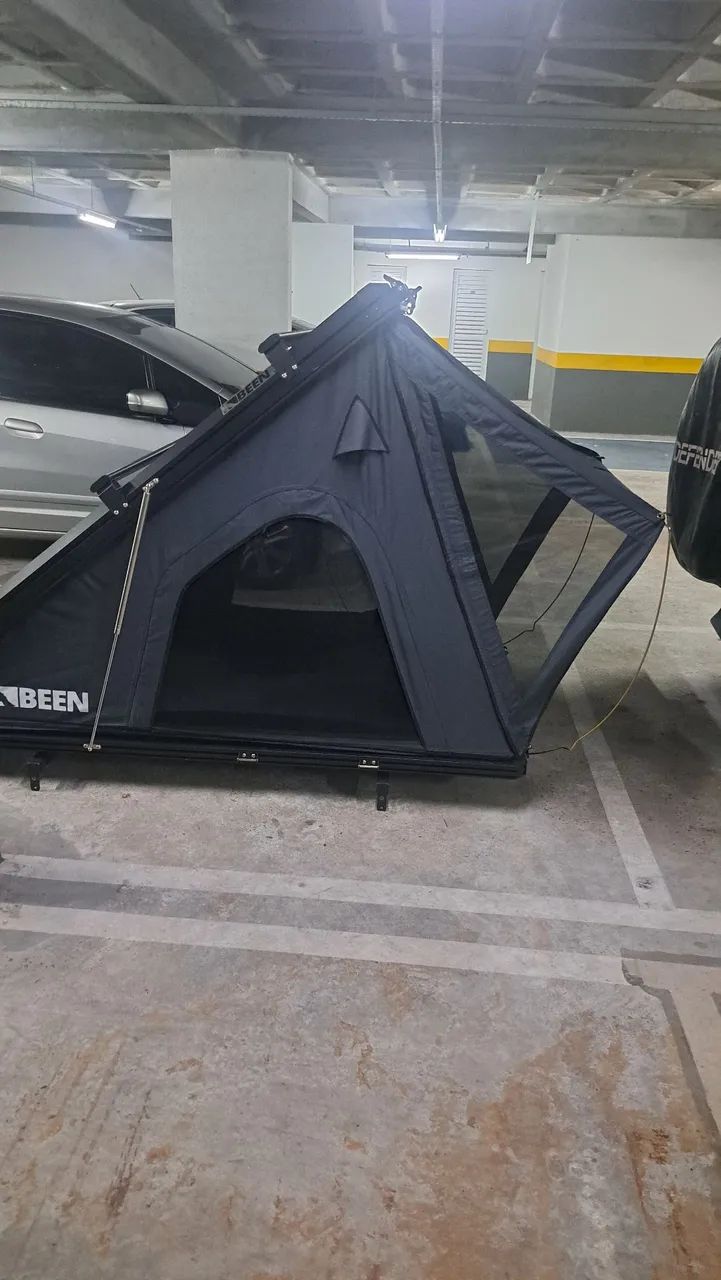 Barraca de teto rigida para carro, semi nova, NOMAD 2 da Been Brasil - Foto 3