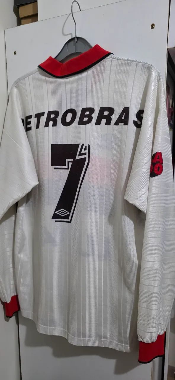 Camisa flamengo umbro M 1996 longa - Foto 4