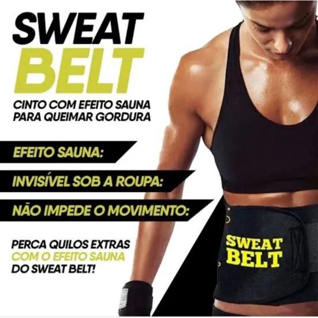 Cinta Modeladora Fitness Para Suar De Verdade Modela Unissex Acelere Seu Resultado