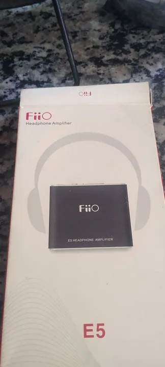 Amplificador de fone de ouvido.