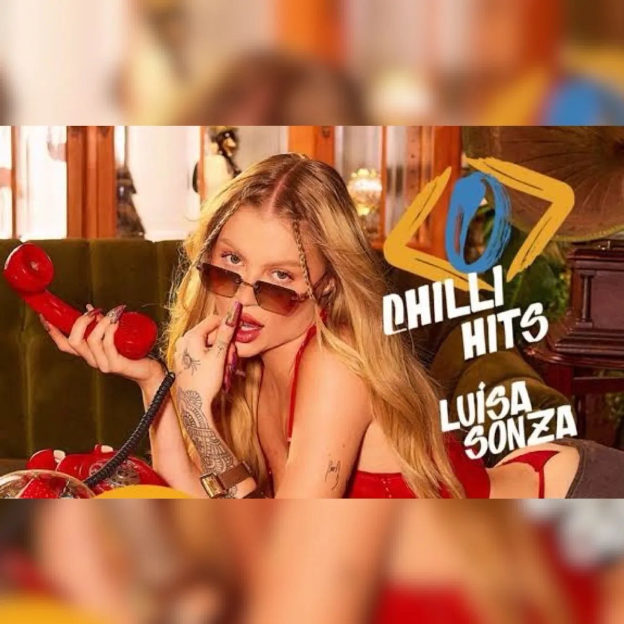 Óculos Luísa Sonza feat Chilli Hits CHILLIBEANS - NOVO 