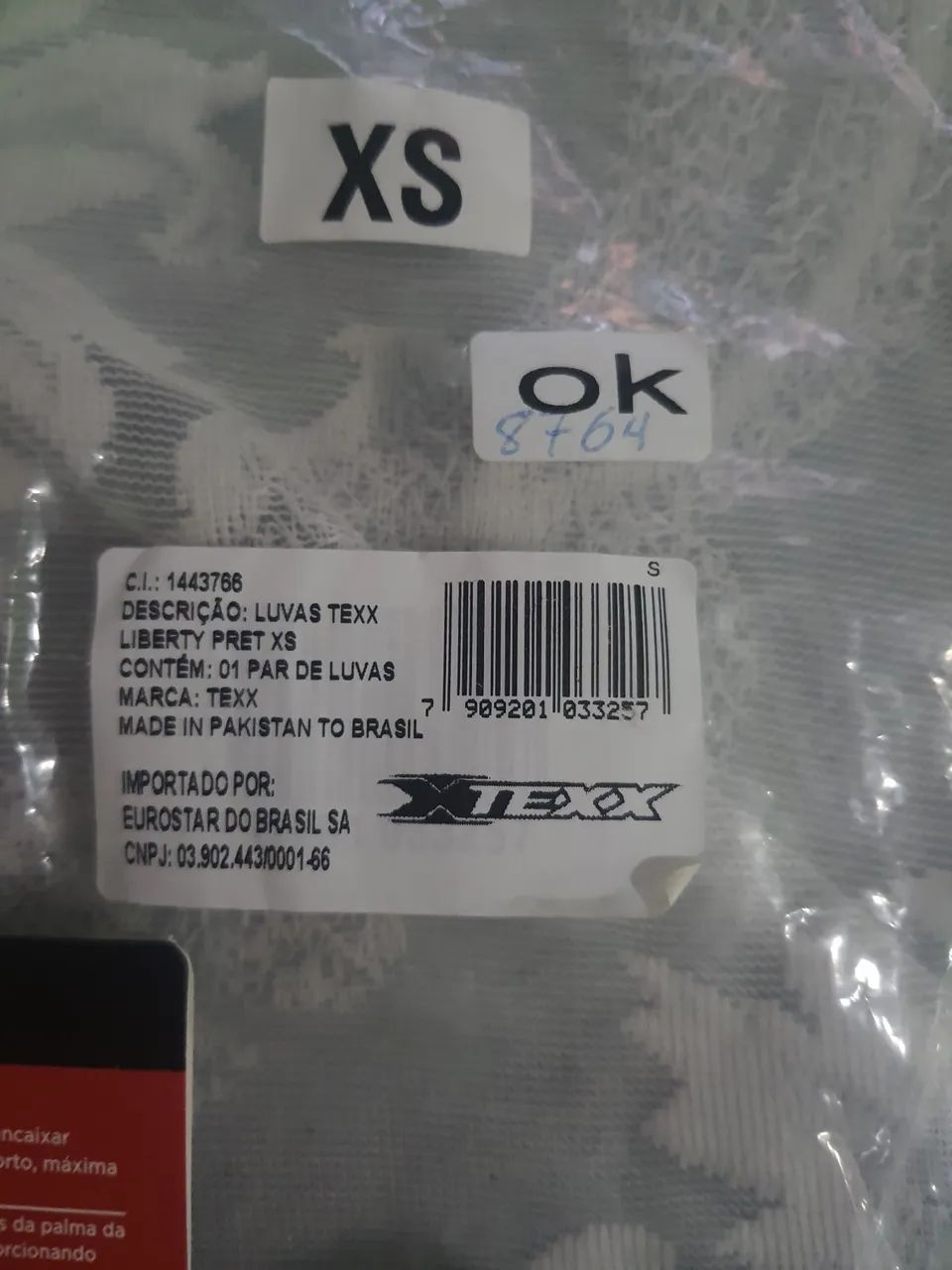Luva Texx Liberty tamanho XS - Foto 5