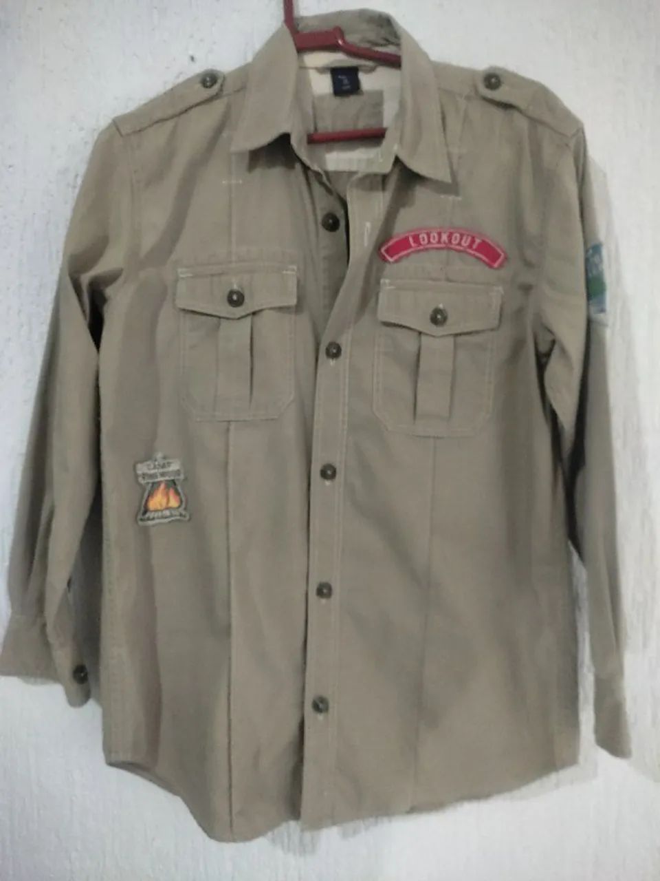 CAMISA GAP KIDS TAMANHO 12 LINDAAA - Foto 2