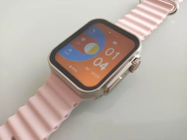 Smartwatch Hw9 Ultra Mini 41mm Rosa Português