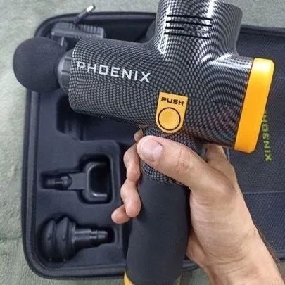 Pistola massageadora miofacial profissional Phoenix /VErsão Pistola massageadora miofacial profissional Phoenix /VErsão