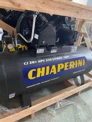 Compressor de Ar 250L Industrial 5HP 175 Libras  - Chiaperini (Novo) - Foto 3