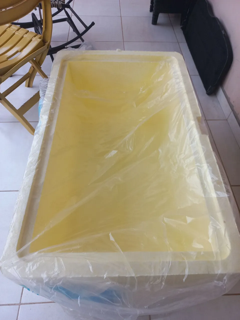Caixa Térmica 170L Isopor com Dreno Sem a tampa