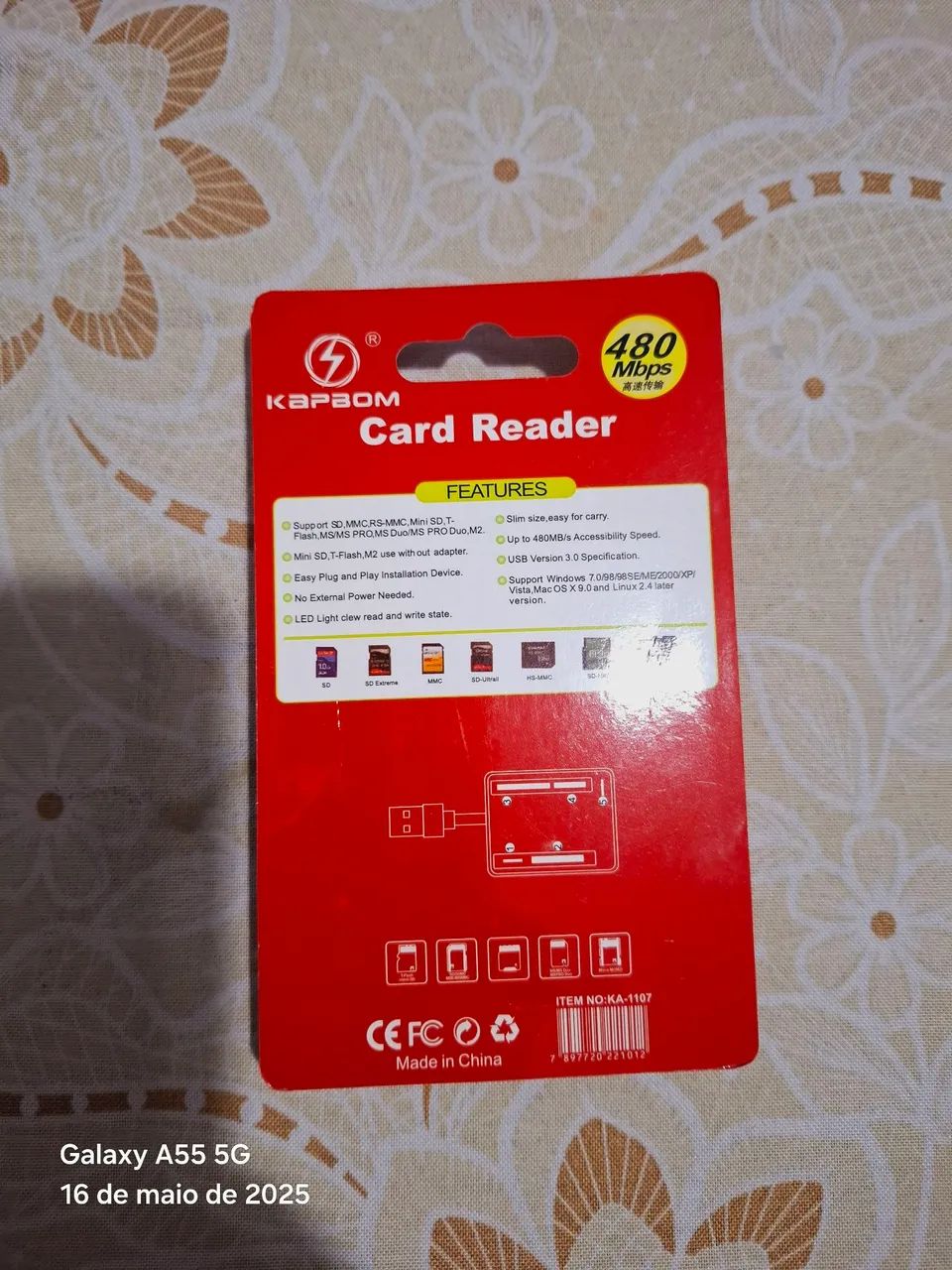 Leitor de Cartões 32 em 1 USB 3.0 - Alta Velocidade - Foto 2
