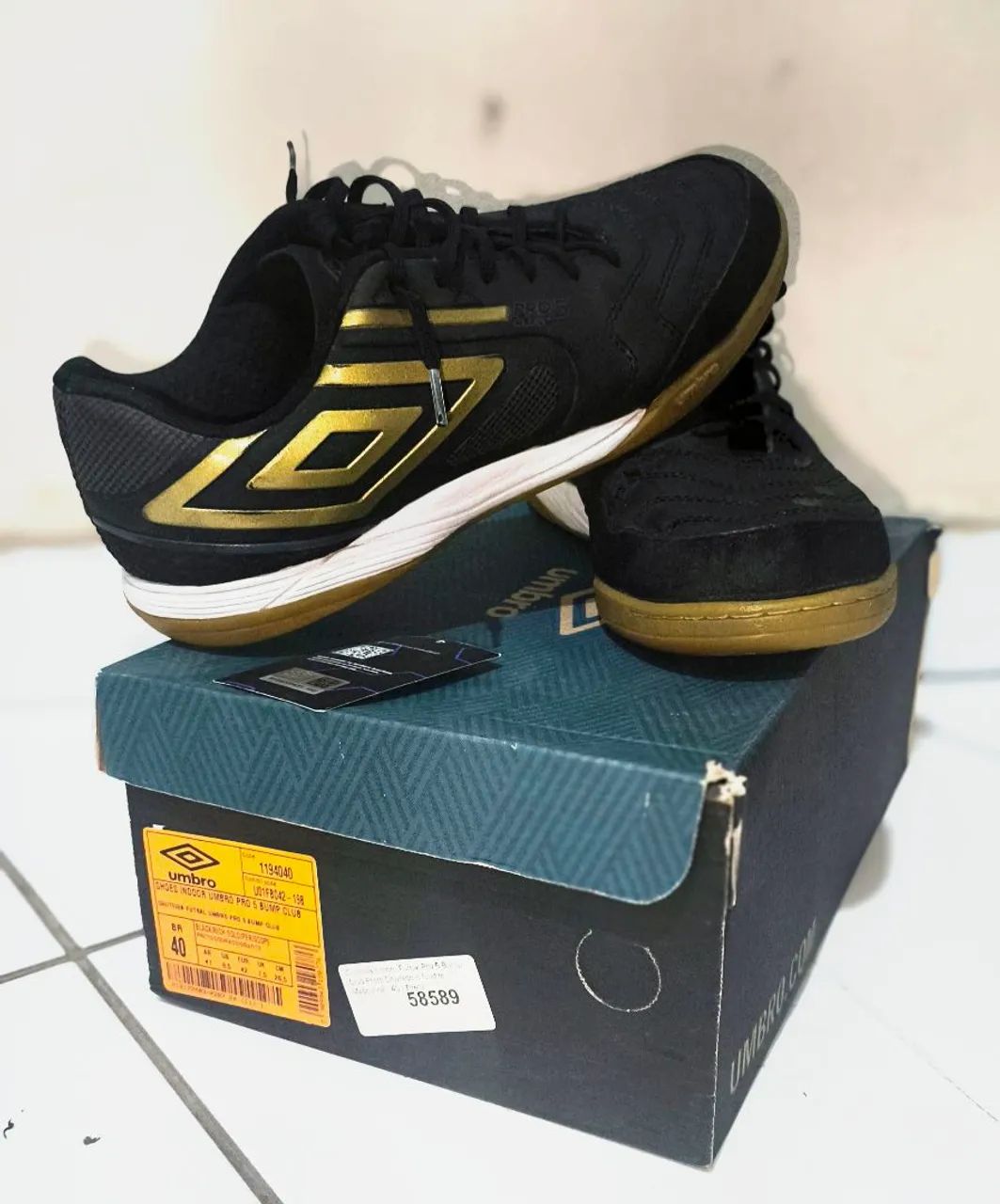 Tênis Futsal Umbro Pro & Bump Club