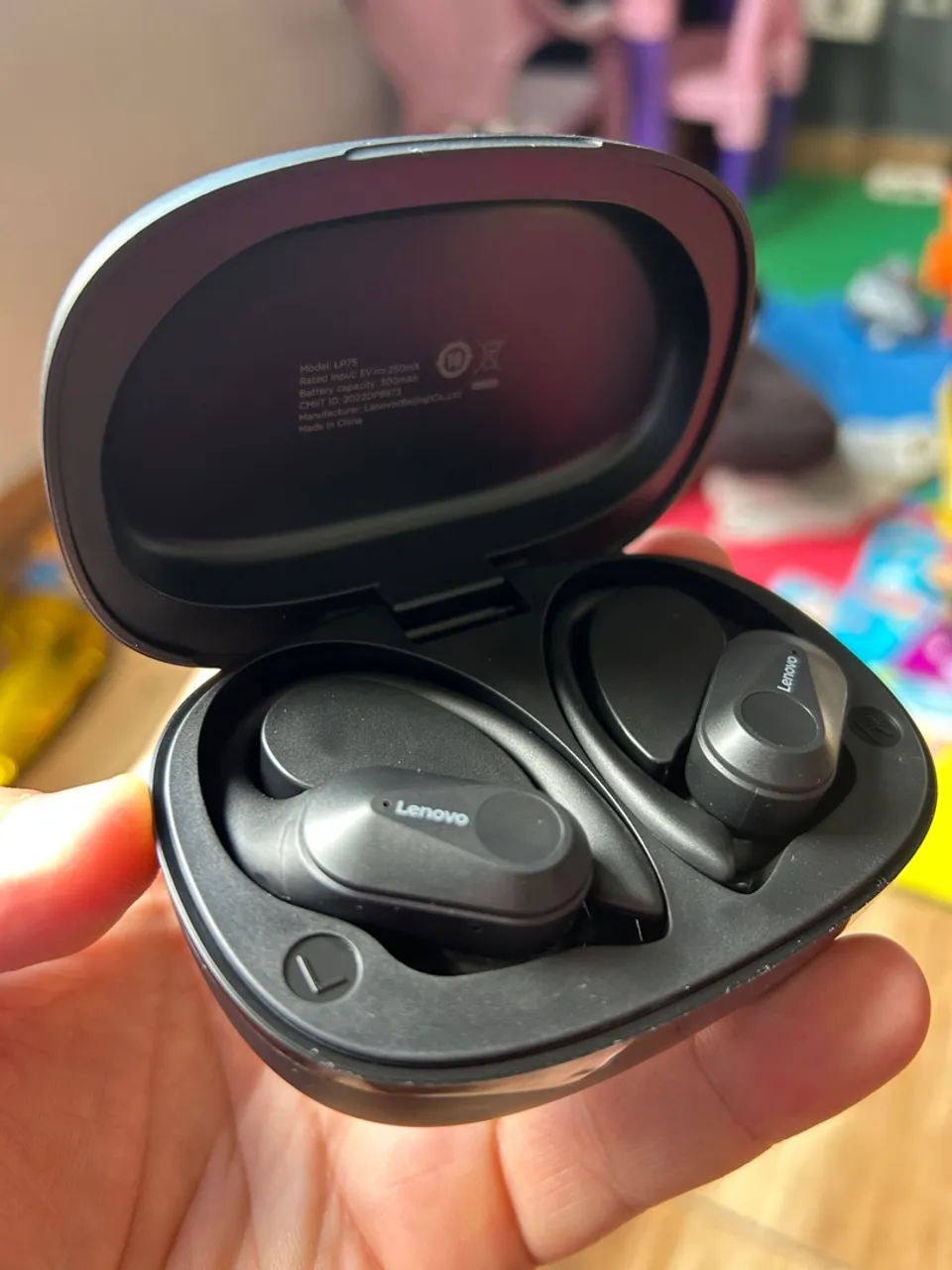 Fone de ouvido Lenovo LP75 TWS