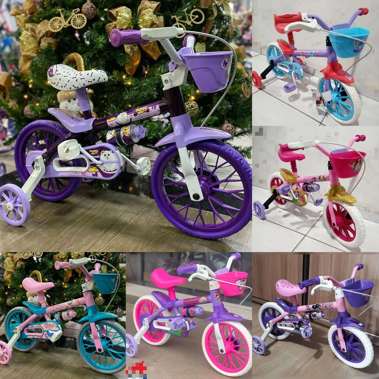 BICICLETA ARO 12 FEMININA NOVAS -- $300,00 até 10x sem juros no cartão 