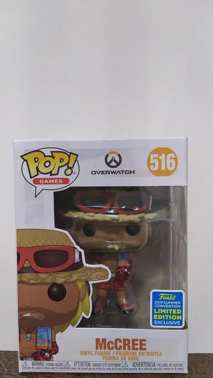 Funko Pop! Overwatch McCree - Exclusivo Convenção 2019