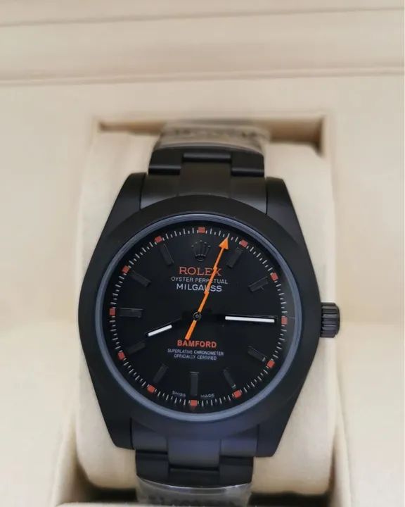 Relógio Rolex Milgauss Bamford 
