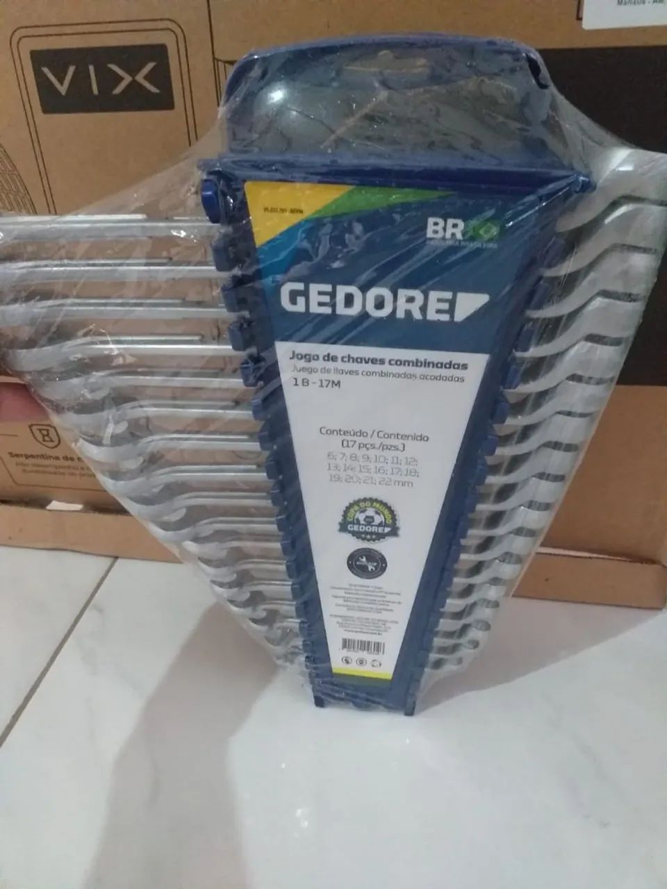 Jogo de Chaves Combinadas GEDORE 17 peças 6a22mm - Foto 5