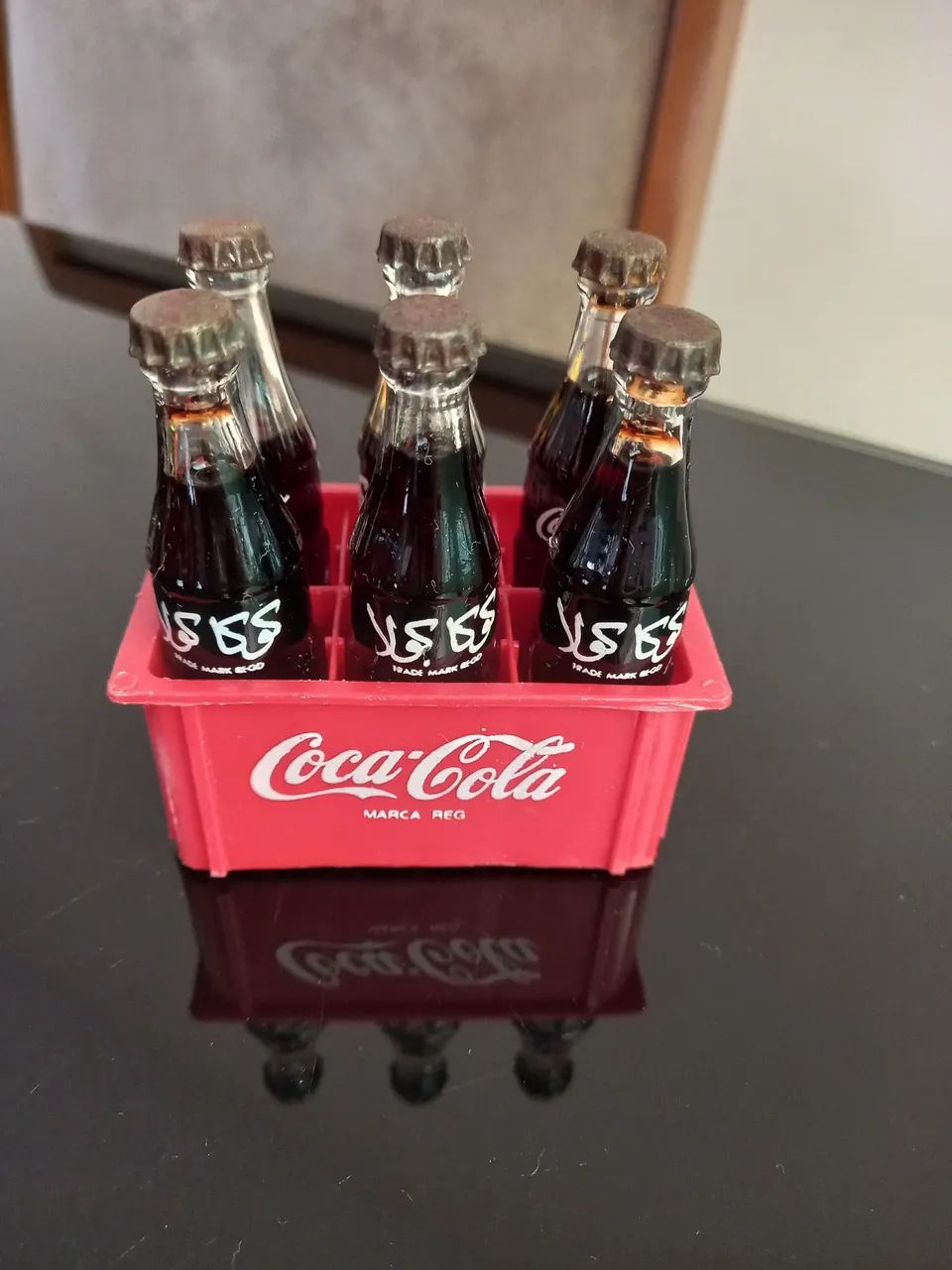 Miniatura garrafas Coca-Cola Índia  - Foto 4