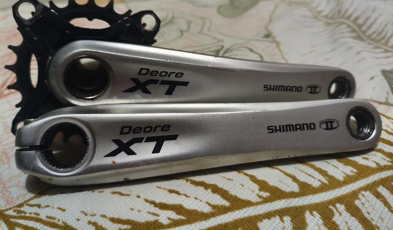 Pedivela deore XT edição cromada 