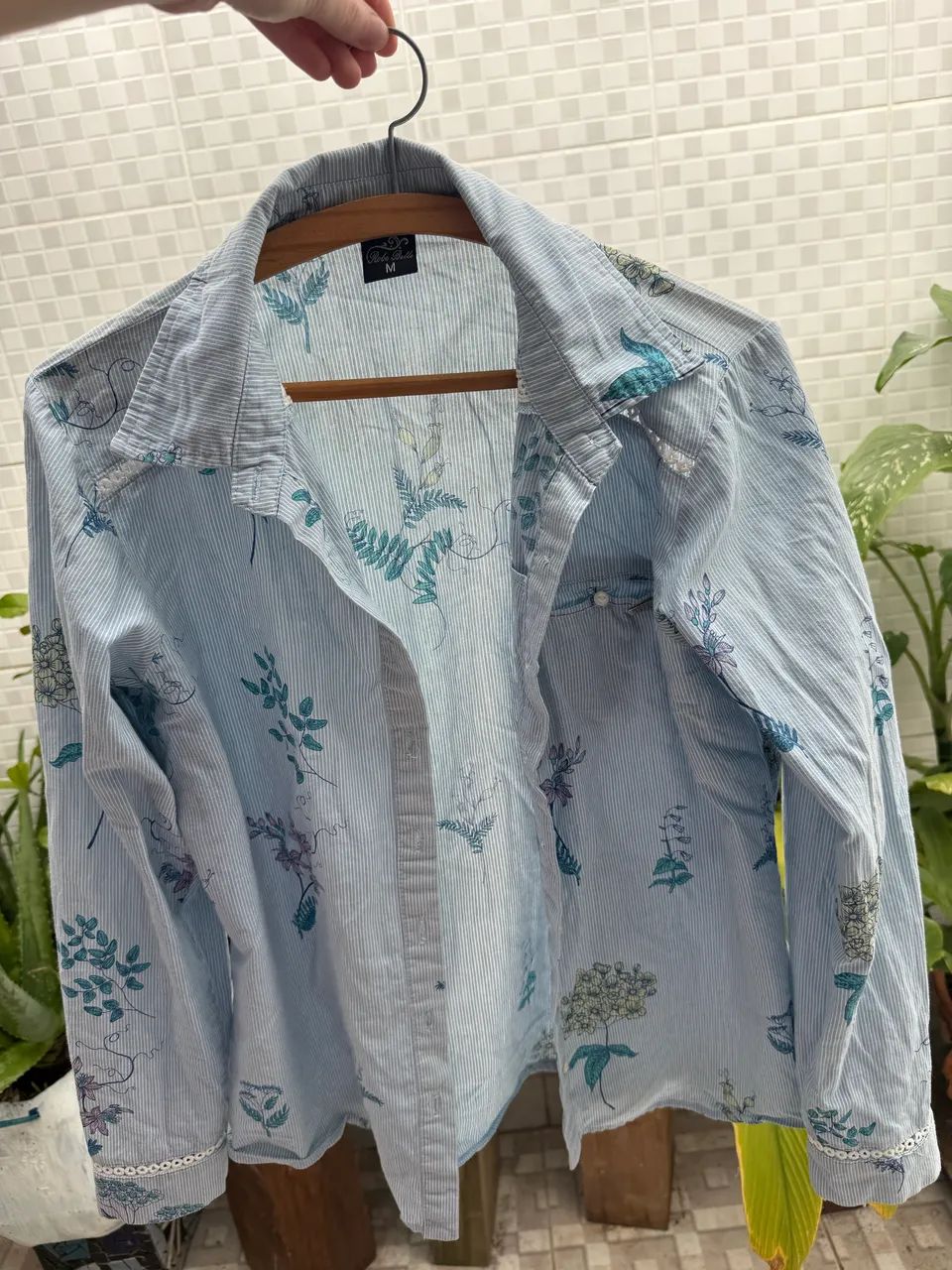 Camisa social feminina M - Foto 3