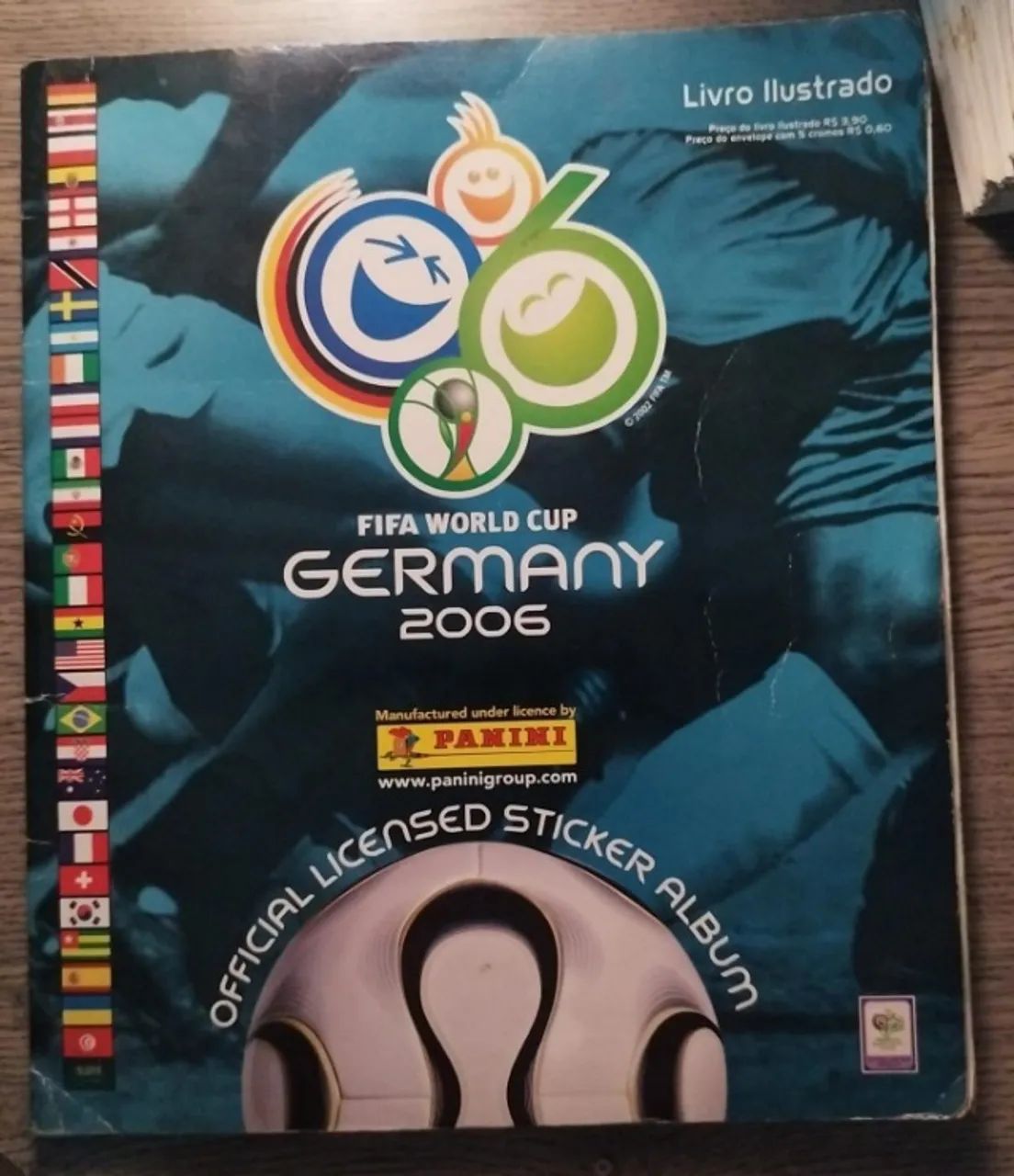 Álbum Copa 2006 (Quase Completo)