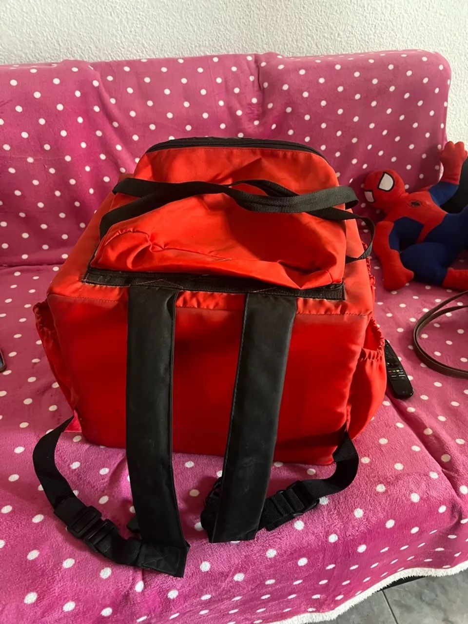 Bolsão Bag de Entrega Bem Conservada + Brinde Conjunto Capa de Chuva  - Foto 2
