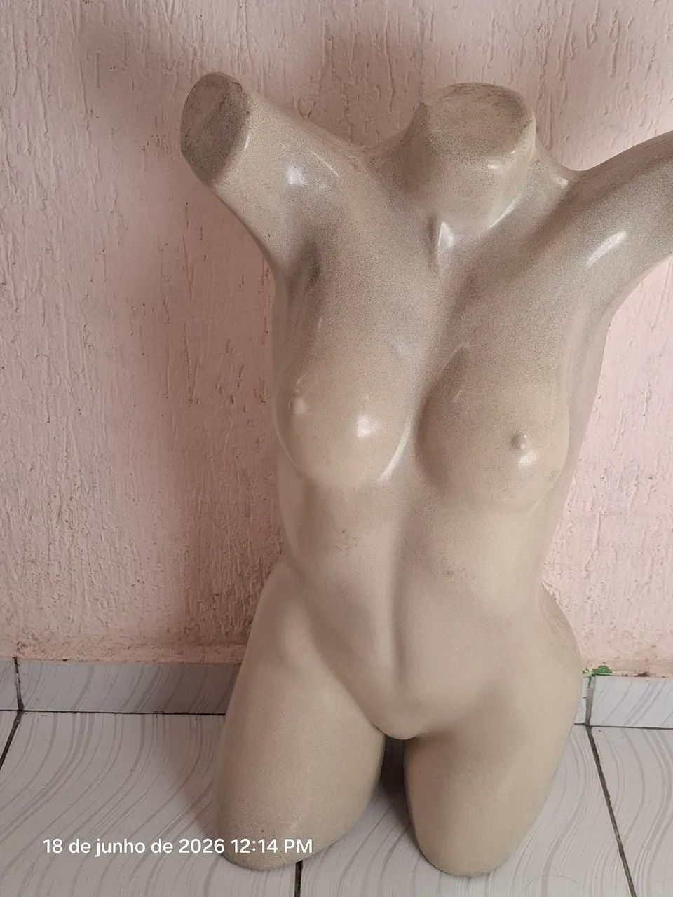 Manequim Feminino Meio Corpo  - Foto 2