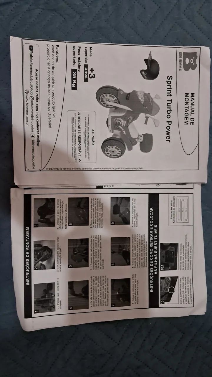 Moto elétrica infantil  - Foto 2