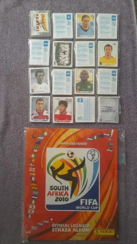 Álbum De Figurinhas Panini Copa 2010 Completo Pra Colar - Foto 2