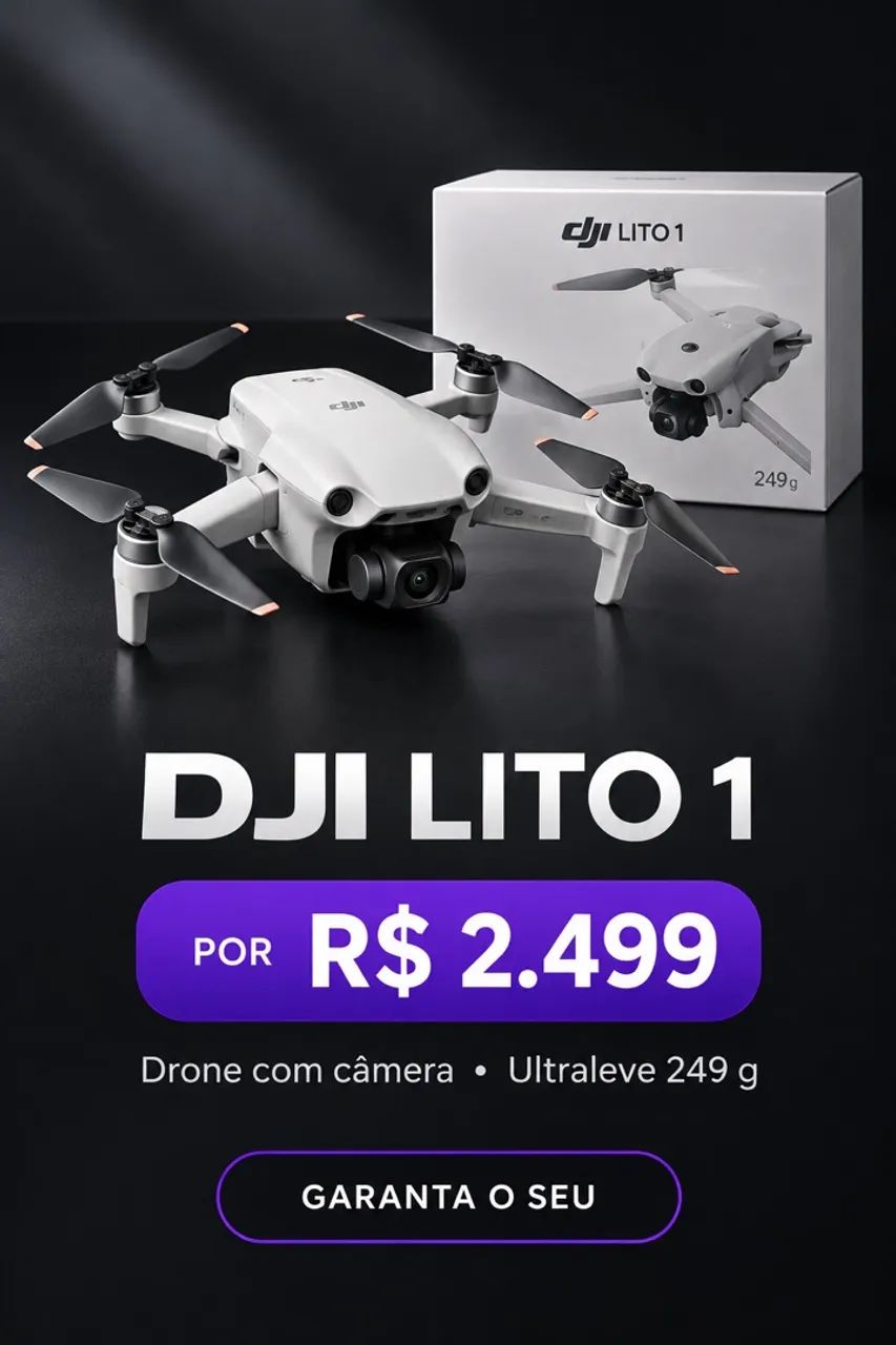 Drone DJI Lito 1 NOVO