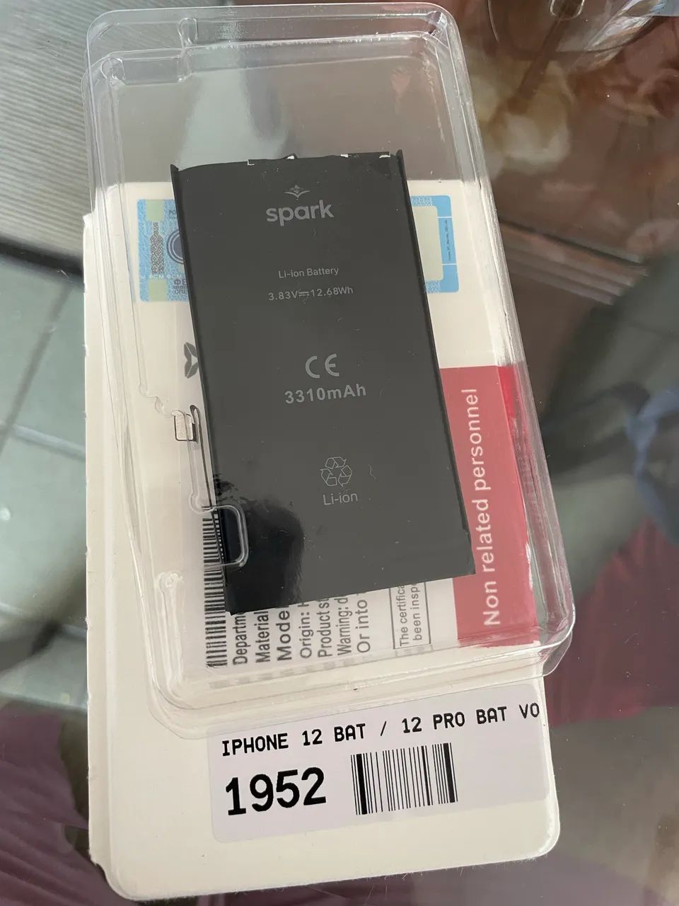 Bateria iPhone 12 99% saúde 