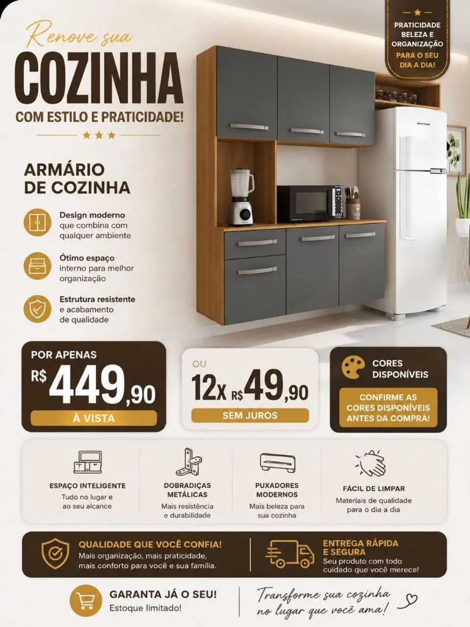Armário de cozinha 