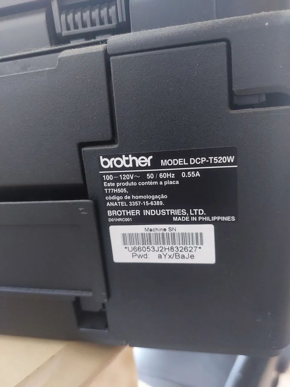 Impressora Brother DCP T520W - Foto 5