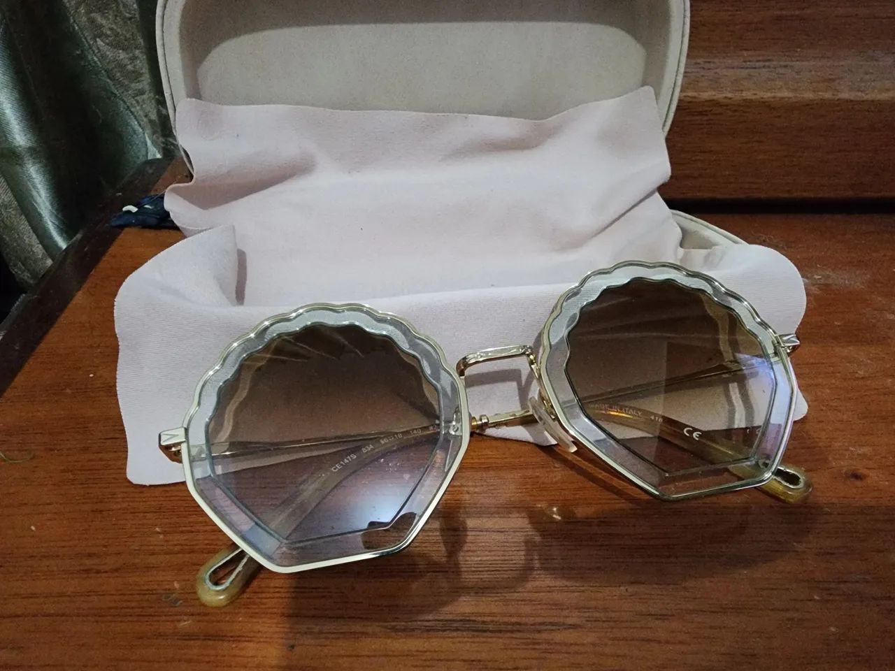 Oculos de sol Chloé Tally feminino  - Foto 2