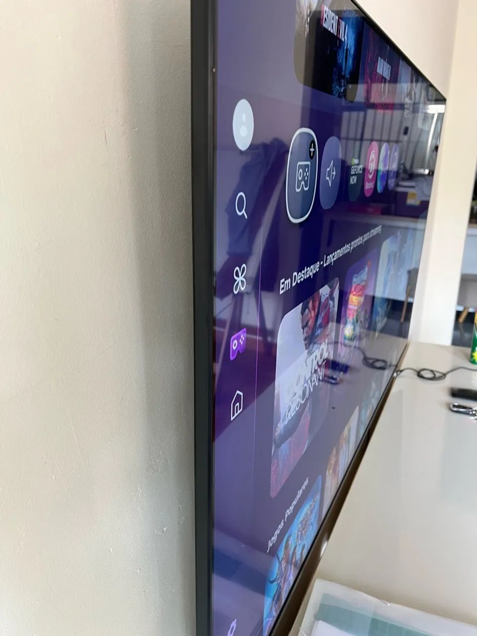 Smart TV Samsung 65 polegadas Crystal 4K - Foto 2