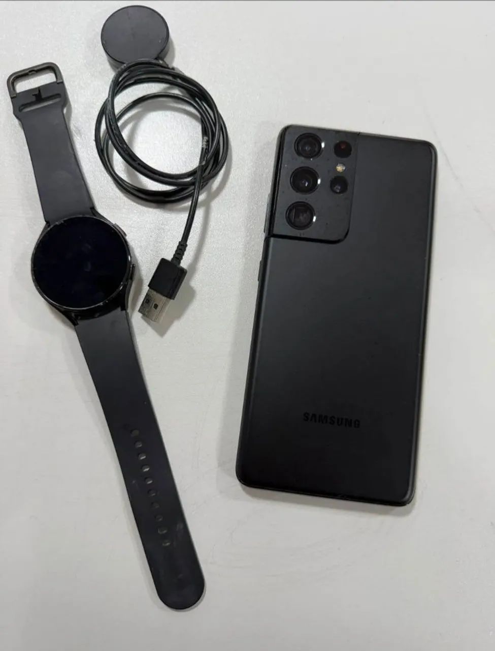 S21 ultra + Relógio watch 4 - Foto 2