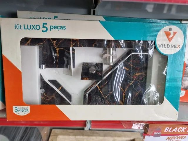 kit banheiro 5 peças