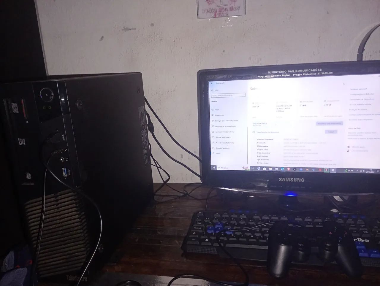 Pc completo com monitor e  - Foto 3