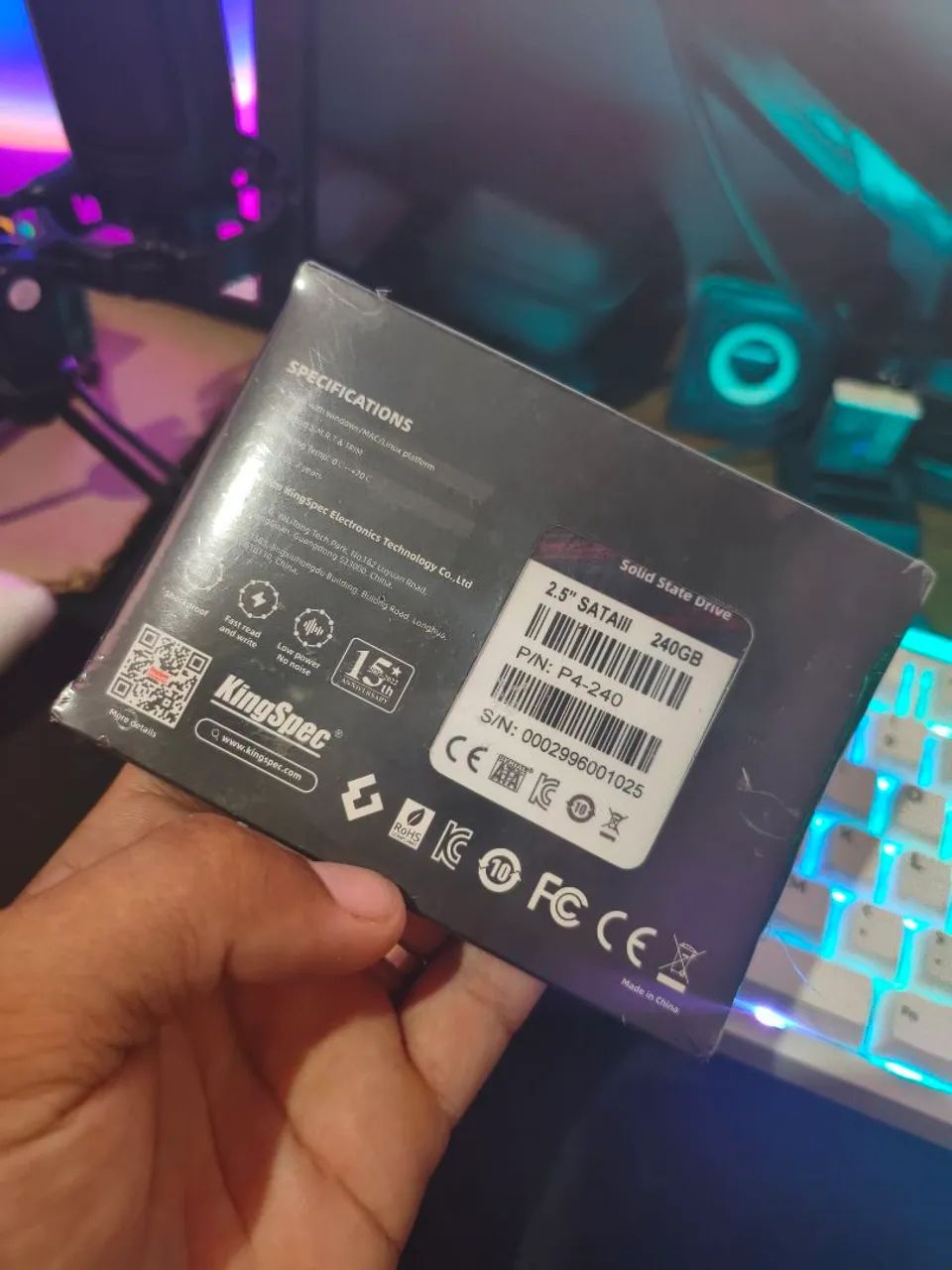 Ssd 240gb Kingspec - Foto 2